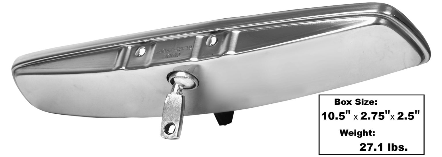 REAR VIEW MIRRORDAY/NIGHT10"(196365) Classic Pickup Supplies